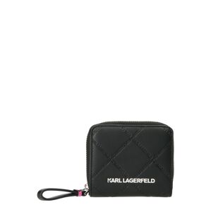 Karl Lagerfeld Peněženka 'Skuare'  černá / stříbrná