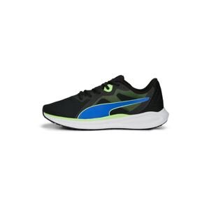 PUMA Sportovní boty 'Twitch Runner Fresh' modrá / limone / šedá / černá