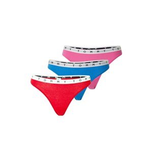 Tommy Hilfiger Underwear Tanga modrá / pink / červená / bílá