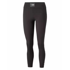 PUMA Sportovní kalhoty 'Eversculpt' černá / bílá