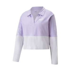 PUMA Funkční tričko 'POWER' bledě fialová / bílá