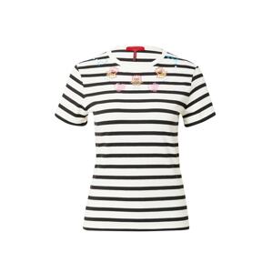 MAX&Co. Tričko 'TAMAEAT' námořnická modř / žlutá / pink / bílá
