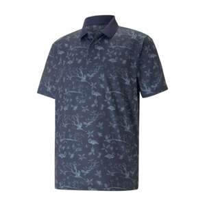 PUMA Funkční tričko námořnická modř / tmavě šedá