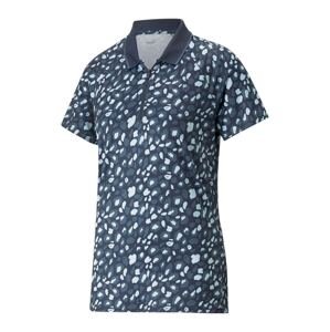 PUMA Funkční tričko námořnická modř / azurová / bílá