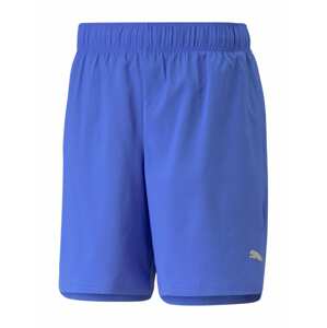 PUMA Sportovní kalhoty 'Favourite' královská modrá / šedá