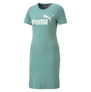 PUMA Sportovní šaty pastelová modrá / bílá