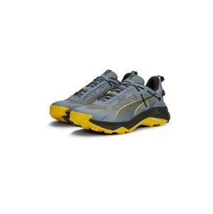 PUMA Sportovní boty 'Explore Nitro'  žlutá / šedá / černá