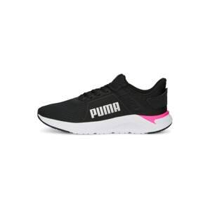 PUMA Sportovní boty 'FTR Connect' černá / bílá