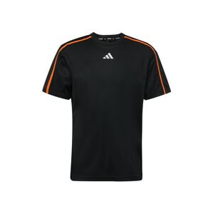 ADIDAS PERFORMANCE Funkční tričko  tmavě oranžová / černá / bílá