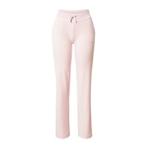 Juicy Couture Black Label Kalhoty  pastelově růžová / stříbrná