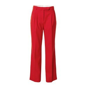 Designers Remix Kalhoty se sklady v pase 'Derby' jasně červená