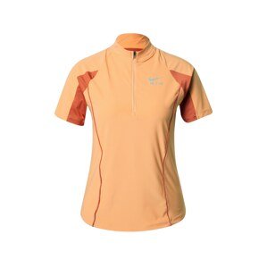 NIKE Funkční tričko světle šedá / oranžová / tmavě oranžová / bílá