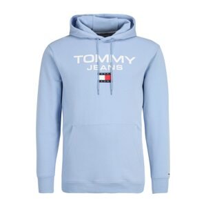 Tommy Jeans Plus Mikina  marine modrá / světlemodrá / červená / bílá