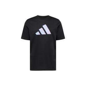 ADIDAS PERFORMANCE Funkční tričko azurová / růžová / černá