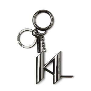 Karl Lagerfeld Přívěsek na klíče stříbrně šedá