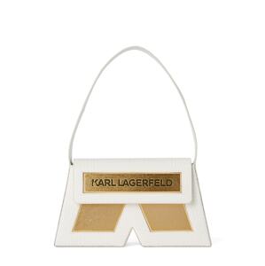 Karl Lagerfeld Taška přes rameno  zlatá / bílá