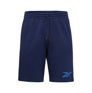 Reebok Sport Sportovní kalhoty  námořnická modř / nebeská modř