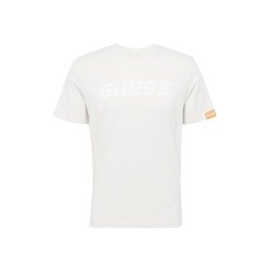 GUESS Funkční tričko 'BRENT' světle šedá / bílá