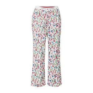 Tommy Hilfiger Underwear Pyžamové kalhoty světlemodrá / světle zelená / červená / bílá