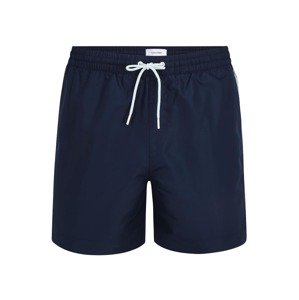 Calvin Klein Swimwear Plavecké šortky světlemodrá / tmavě modrá