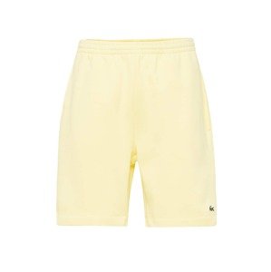 LACOSTE Kalhoty  pastelově žlutá / zelená