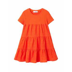 Desigual Šaty oranžová