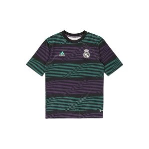ADIDAS PERFORMANCE Funkční tričko 'Real Madrid'  trávově zelená / tmavě fialová / černá