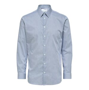 SELECTED HOMME Společenská košile  modrá / bílá