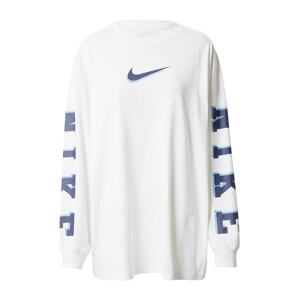 Nike Sportswear Tričko modrá / námořnická modř / bílá
