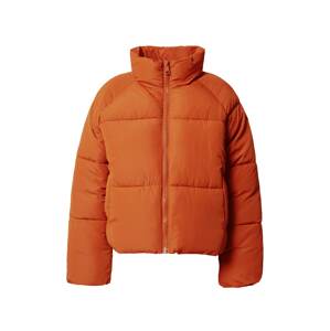 Monki Zimní bunda tmavě oranžová