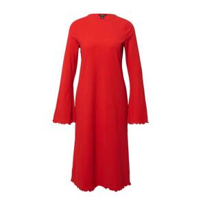 Monki Úpletové šaty červená