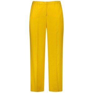 SAMOON Kalhoty s puky žlutá