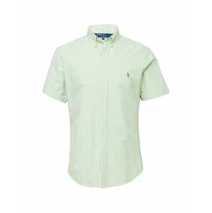Polo Ralph Lauren Košile chladná modrá / hnědá / pastelově zelená / bílá