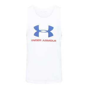 UNDER ARMOUR Funkční tričko modrá / červená / bílá