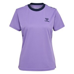 Hummel Funkční tričko 'Staltic Poly' noční modrá / pastelová fialová