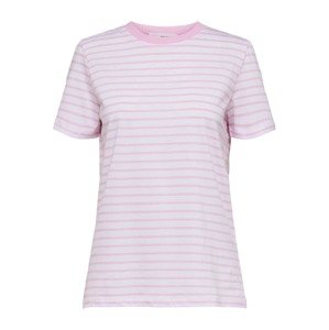 SELECTED FEMME Tričko růžová / bílá