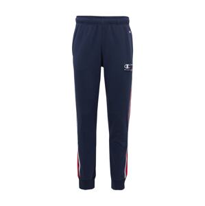 Champion Authentic Athletic Apparel Kalhoty tmavě modrá / červená / bílý melír