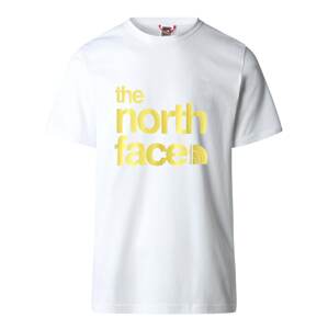 THE NORTH FACE Tričko 'Cordinates' žlutá / bílá
