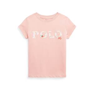 Polo Ralph Lauren Tričko  oranžová / růžová / bílá