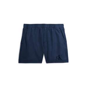 Calvin Klein Swimwear Plavecké šortky 'Authentic' marine modrá / námořnická modř