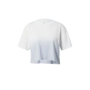 UNDER ARMOUR Funkční tričko 'Dip Dye' šedá / světle šedá / bílá