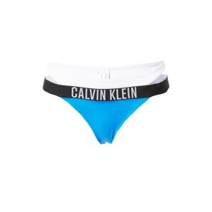 Calvin Klein Swimwear Spodní díl plavek 'Intense Power' modrá / černá / bílá