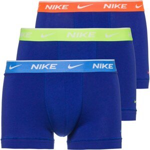 NIKE Sportovní spodní prádlo modrá / svítivě zelená / tmavě oranžová / bílá