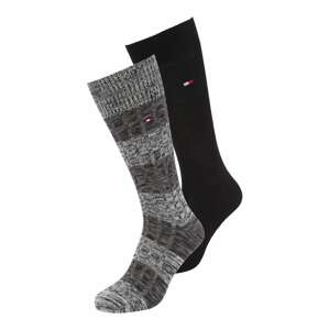 Tommy Hilfiger Underwear Ponožky  námořnická modř / šedý melír / červená / černá