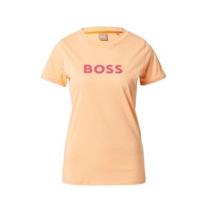 BOSS Orange Tričko 'Elogo' oranžová / pitaya