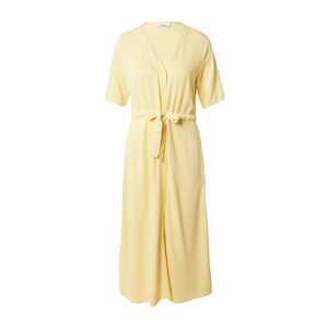 minimum Košilové šaty 'BIOLA' pastelově žlutá