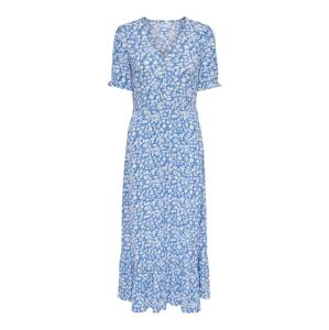 ONLY Letní šaty 'Chianti' světlemodrá / bílá