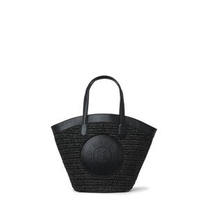 Karl Lagerfeld Nákupní taška 'Raffia'  černá