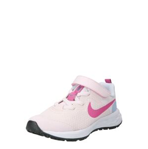 NIKE Sportovní boty 'Revolution 6' světlemodrá / pink / světle růžová / bílá
