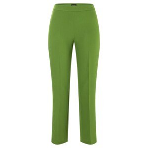 MORE & MORE Kalhoty s puky trávově zelená